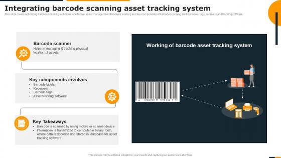 Guide Of Integrating Industrial Internet Integrating Barcode Scanning Asset Tracking System