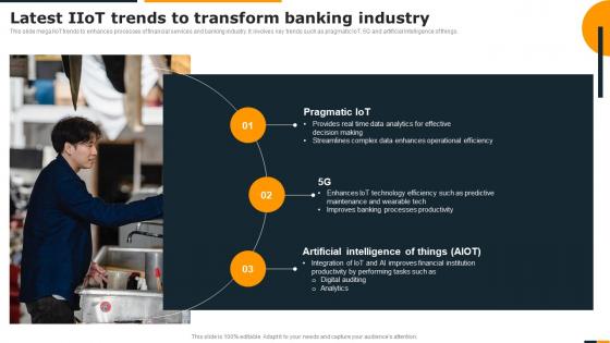 Guide Of Integrating Industrial Internet Latest IIOT Trends To Transform Banking Industry
