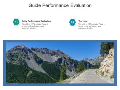 Guide performance evaluation ppt powerpoint presentation infographic template example introduction cpb