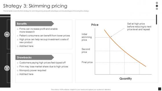 Guide To Common Product Pricing Strategies Strategy 3 Skimming Pricing Ppt Slides Show