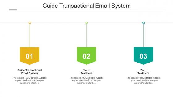 Guide transactional email system ppt powerpoint presentation icon samples cpb