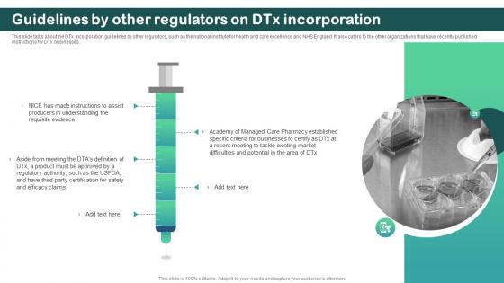 Guidelines By Other Regulators On Dtx Incorporation Digital Therapeutics Regulatory