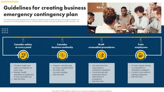 Guidelines For Creating Business Emergency Contingency Plan
