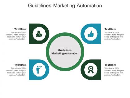 Guidelines marketing automation ppt powerpoint presentation professional file formats cpb