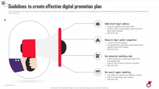Guidelines To Create Effective Digital Promotion Plan