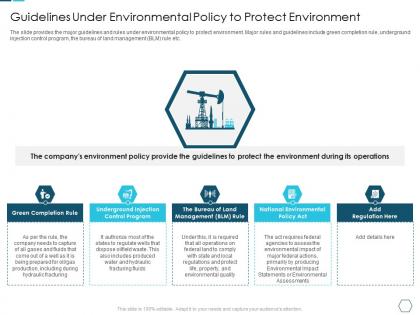 Guidelines under environmental policy to protect environment analyzing the challenge high