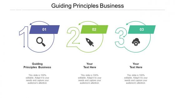 Guiding principles business ppt powerpoint presentation ideas microsoft cpb