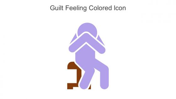 Guilt Feeling Colored Icon In Powerpoint Pptx Png And Editable Eps Format