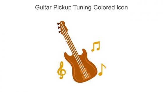 Guitar Pickup Tuning Colored Icon In Powerpoint Pptx Png And Editable Eps Format