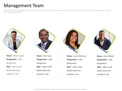 Guy kawasaki startup pitch management team ppt powerpoint presentation professional outline