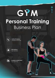 Gym Personal Training Business Plan A4 Pdf Word Document