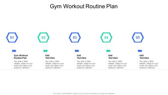 Gym Workout Routine Plan In Powerpoint And Google Slides Cpb