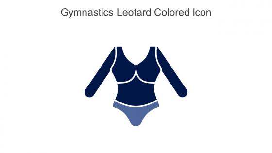 Gymnastics Leotard Colored Icon In Powerpoint Pptx Png And Editable Eps Format