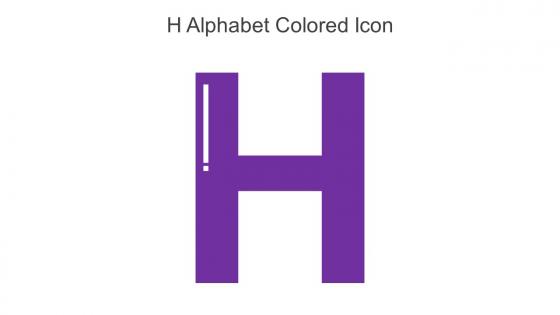 H Alphabet Colored Icon In Powerpoint Pptx Png And Editable Eps Format
