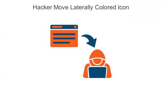 Hacker Move Laterally Colored Icon In Powerpoint Pptx Png And Editable Eps Format
