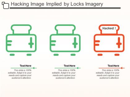 Hacking image implied by locks imagery