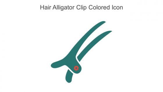 Hair Alligator Clip Colored Icon In Powerpoint Pptx Png And Editable Eps Format