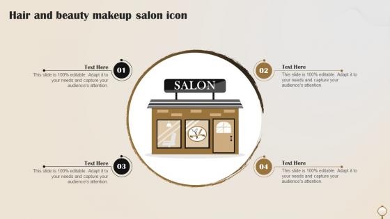 Hair And Beauty Makeup Salon Icon