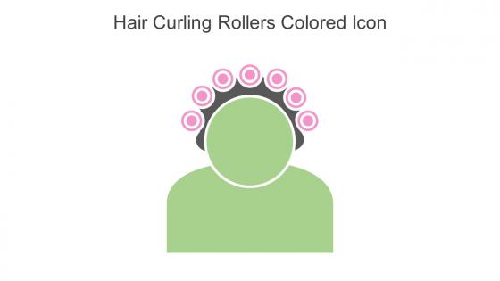 Hair Curling Rollers Colored Icon In Powerpoint Pptx Png And Editable Eps Format