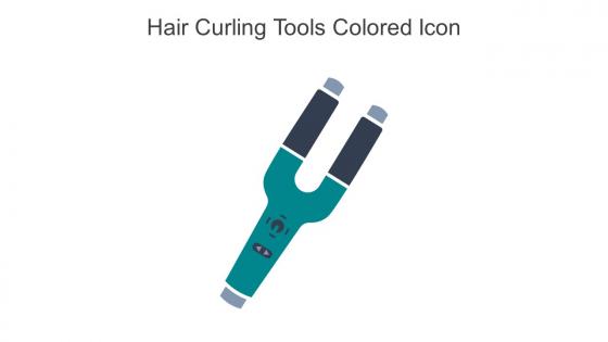 Hair Curling Tools Colored Icon In Powerpoint Pptx Png And Editable Eps Format
