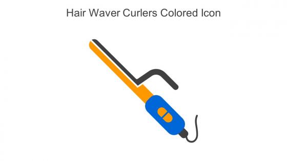 Hair Waver Curlers Colored Icon In Powerpoint Pptx Png And Editable Eps Format