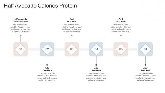 Half Avocado Calories Protein In Powerpoint And Google Slides Cpb