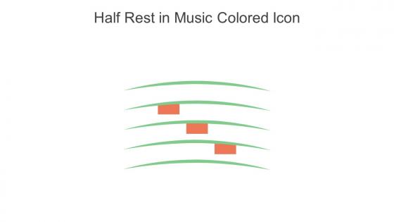 Half Rest In Music Colored Icon In Powerpoint Pptx Png And Editable Eps Format