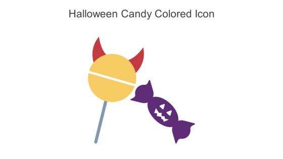 Halloween Candy Colored Icon In Powerpoint Pptx Png And Editable Eps Format