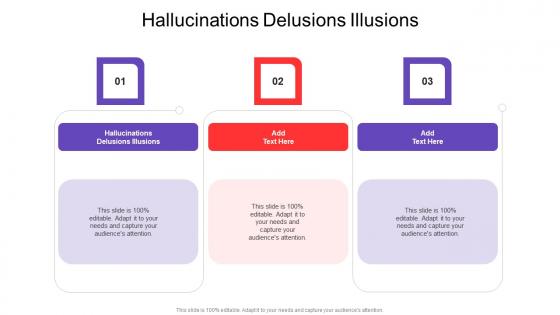 Hallucinations Delusions Illusions In Powerpoint And Google Slides Cpb