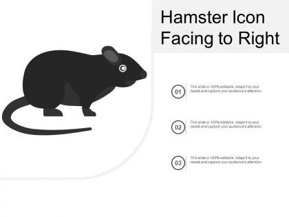 Hamster icon facing to right