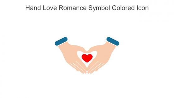 Hand Love Romance Symbol Colored Icon In Powerpoint Pptx Png And Editable Eps Format