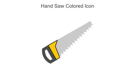 Hand Saw Colored Icon In Powerpoint Pptx Png And Editable Eps Format
