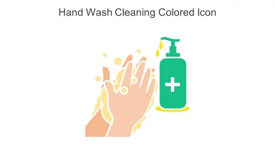 Hand Wash Cleaning Colored Icon In Powerpoint Pptx Png And Editable Eps Format