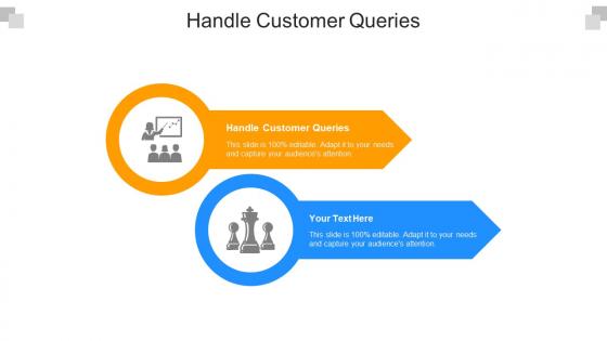 Handle customer queries ppt powerpoint presentation inspiration influencers cpb