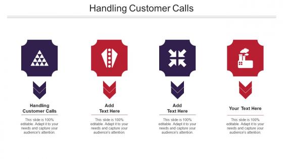 Handling Customer Calls Ppt Powerpoint Presentation File Example Topics Cpb