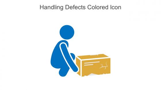 Handling Defects Colored Icon In Powerpoint Pptx Png And Editable Eps Format