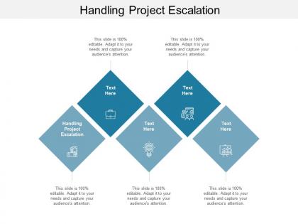 Handling project escalation ppt powerpoint presentation professional master slide cpb