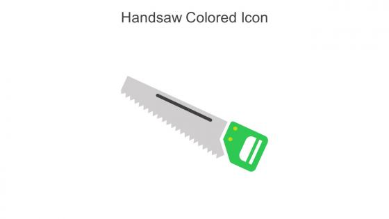 Handsaw Colored Icon In Powerpoint Pptx Png And Editable Eps Format