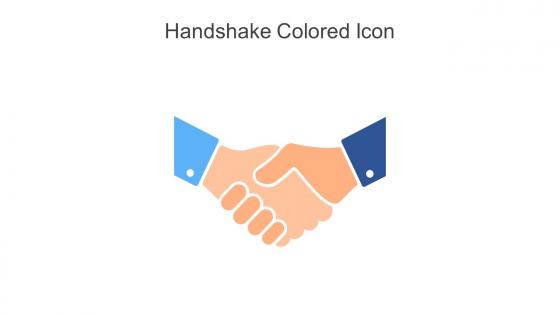 Handshake Colored Icon In Powerpoint Pptx Png And Editable Eps Format