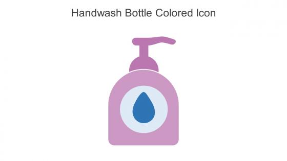 Handwash Bottle Colored Icon In Powerpoint Pptx Png And Editable Eps Format