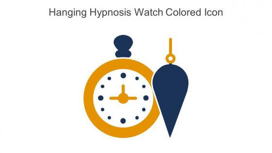 Hanging Hypnosis Watch Colored Icon In Powerpoint Pptx Png And Editable Eps Format