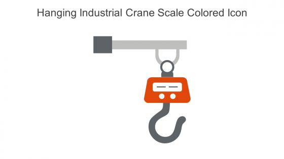 Hanging Industrial Crane Scale Colored Icon In Powerpoint Pptx Png And Editable Eps Format