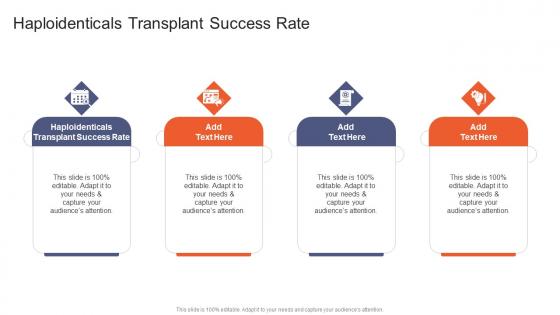 Haploidenticals Transplant Success Rate In Powerpoint And Google Slides Cpb