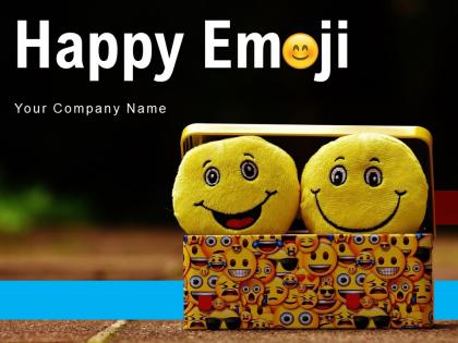 Happy Emoji Multiple Printed Anxiety Emotions Smiling