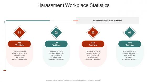 Harassment Workplace Statistics In Powerpoint And Google Slides Cpb