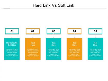 Hard link vs soft link ppt powerpoint presentation professional aids cpb