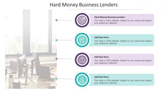 Hard Money Business Lenders In Powerpoint And Google Slides Cpb