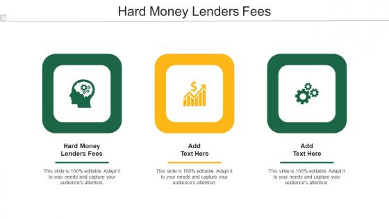 Hard Money Lenders Fees Ppt Powerpoint Presentation Ideas Background Images Cpb