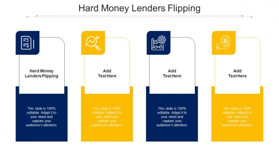 Hard Money Lenders Flipping Ppt Powerpoint Presentation Show Elements Cpb