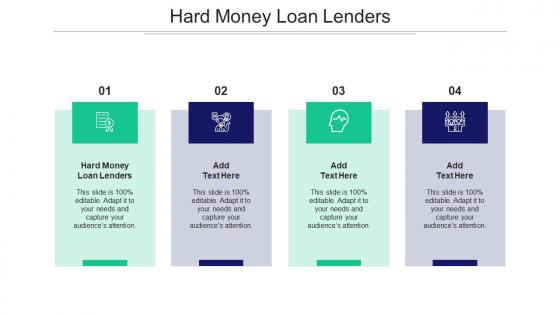 Hard Money Loan Lenders In Powerpoint And Google Slides Cpb